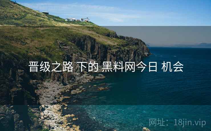 晋级之路 下的 黑料网今日 机会