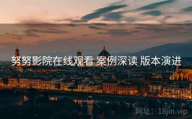 努努影院在线观看 案例深读 版本演进