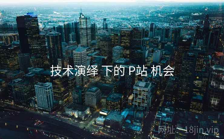 技术演绎 下的 P站 机会